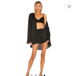 MAJORELLE Sydney Short in Black Size XS